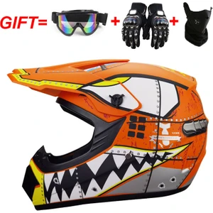 Mundo Venta Unisex Yetişkin Motosiklet Kaskı Off-Road Kask Seti (Yurt Dışından)