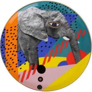 Wild Life Elephant Düz Tabak 28cm