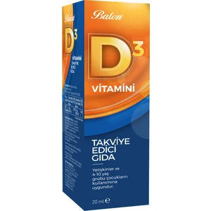 D 3 Vitamini (Sıvı) 20 Ml