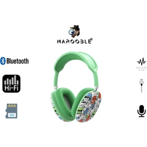 P9 Desenli Kablosuz Bluetooth Kulak Üstü Wireless Kulaklık