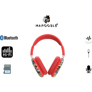 P9 Desenli Kablosuz Bluetooth Kulak Üstü Wireless Kulaklık