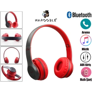 Ekonomik Wireless P47 Katlanabilir Bluetooth Kablosuz Kulaklık