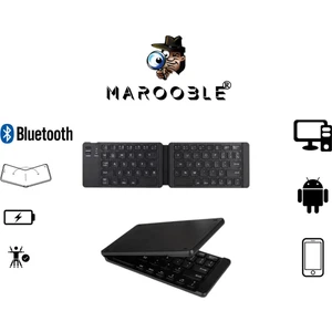 Katlanabilir Bluetooth Klavye Telefon Tablet Bilgisayara Uyumlu