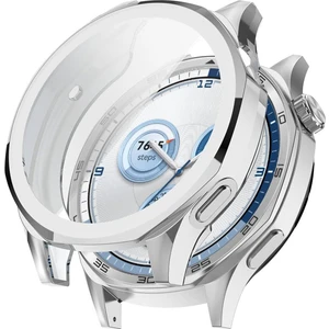 Huawei Watch Gt5 46MM ile Uyumlu Kasa ve Ekran Koruyucu 360 Tam Koruma Silikon Kılıf