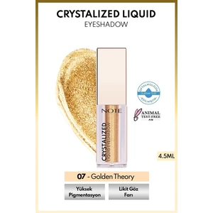 Crystalized Liquid Eyeshadow Likit Metalik Göz Farı - 07 Golden Theory