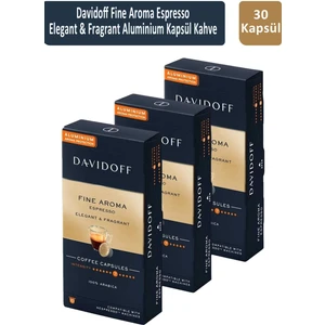 Fine Aroma Espresso Elegant & Fragrant Kapsül Kahve x 3 Adet