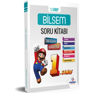 Kurul Yayıncılık 2025 1. Sınıf BİLSEM Hazırlık Çözümlü Soru Kitabı