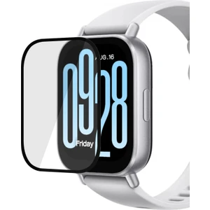 Xiaomi Redmi Watch 5 Lite Tam Kaplayan Nano Cam Ekran Koruyucu Siyah