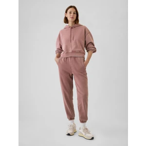 Kadın Pembe High Rise Boyfriend Jogger Eşofman Altı