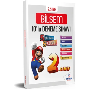 Kurul Yayıncılık 2025 2. Sınıf BİLSEM Hazırlık Çözümlü 10 Deneme Sınavı