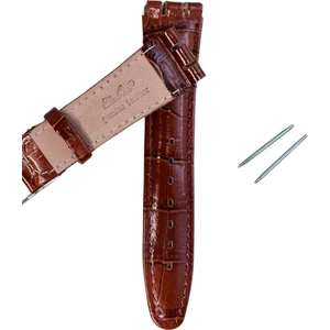 Roder Kordon Swatch Deri Kayış - MB - 19MM