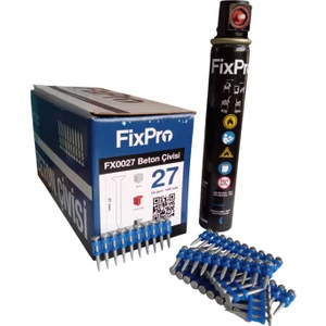 27 mm Beton Çivi 1 Kutu 1000 Adet Çivi (Gaz Dahil)