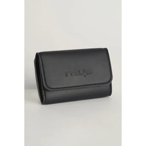 Kadın Cüzdan Siyah Deri Malzeme ile Şık Tasarım ve Kartlık Bölmeli