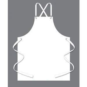 Kurumsal Ambalaj Masterchef Önlüğü - Mutfak Önlüğü - %100 Pamuk Beyaz Gabardin Kumaş
