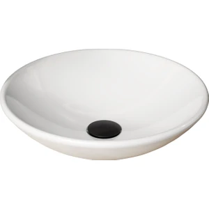 Aqua Bagno Minizia Tezgah Üstü Çanak Lavabo,batarya Deliksiz,40 cm Beyaz