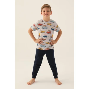 3358 Surf's Up Erkek Çocuk Pijama Takımı
