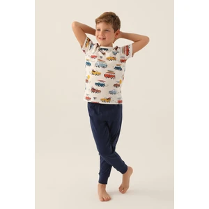 3358 Surf's Up Erkek Çocuk Pijama Takımı