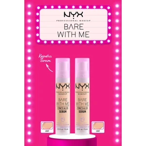 Nyx Professional Makeup 2'li Bare With Me Concealer Serum - 02 Lıght