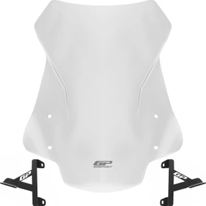 GP Kompozit TVS Ntorq 125 2024 Uyumlu Ön Cam Şeffaf - 50 cm