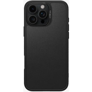 Ciel by CYRILL iPhone 16 Pro MagSafe Kılıf Kajuk Mag Hava Kanalı Teknolojisi™ Askeri Sınıf Koruma Black Vegan Deri Kapak - ACS08404