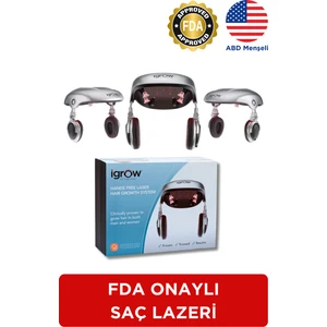 Igrow Lazerli Saç Çıkartma Ve Dolgunlaştırma Cihazi (Fda Onaylı) 