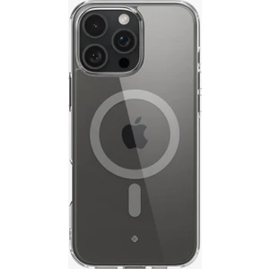 Caseology iPhone 16 Pro ile Uyumlu ince MagSafe Kılıf Capella Mag Sararma Karşıtı Hava Kanalı Teknolojisi™ Askeri Sınıf Koruma Clear Gray Şeffaf Kapak - ACS08306