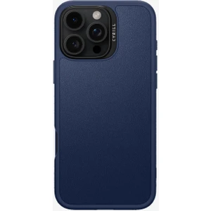 Ciel by CYRILL iPhone 16 Pro Max ile Uyumlu MagSafe Kılıf Kajuk Mag Hava Kanalı Teknolojisi™ Askeri Sınıf Koruma Navy Vegan Deri Kapak - ACS08399