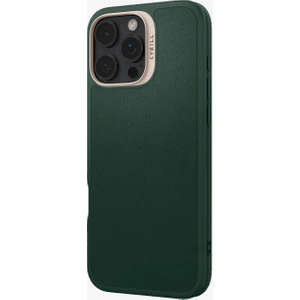 Ciel by CYRILL iPhone 16 Pro Max ile Uyumlu MagSafe Kılıf Kajuk Mag Hava Kanalı Teknolojisi™ Askeri Sınıf Koruma Forest Green Vegan Deri Kapak - ACS08398
