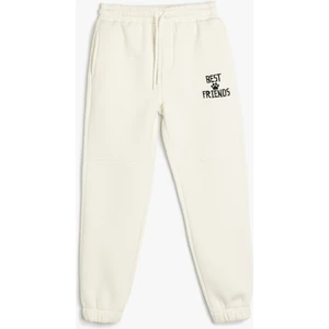 Jogger Eşofman Altı Beli Bağlamalı Cepli