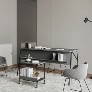 Ella Ofis Masa Takımı 150 cm Antrasit