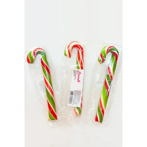 Doğum Günü Yılbaşı Baston Şeker Renkli 10 Adet