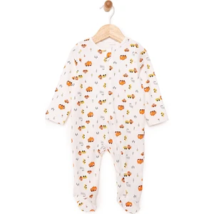 HelloBaby Yenidoğan Erkek  Patikli Tulum Erkek Bebek