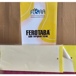 10 Cm X 25 Cm Sarı Yapışkan Tuzak