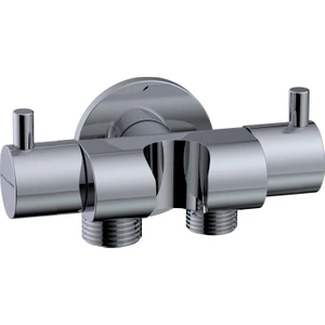 Çift Çıkışlı Çiftli Taharet Musluğu Askılı KDC108