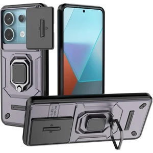 Poco X6 Pro Kamera Koruması Yüzük Zırh Cep Telefonu Kılıfı (Yurt Dışından)