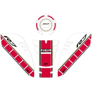 GP Kompozit Yamaha R7 2021–2024 Uyumlu Tank Pad Seti 60.Yıl
