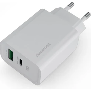 PBS117 Ouick Şarj 3.0 Pd Çıkış 20W Adaptör Duvar Şarjı Beyaz