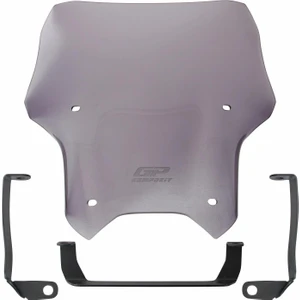 GP Kompozit CF Moto 250 NK 2023-2024 Uyumlu Spor Ön Cam Füme 33 cm