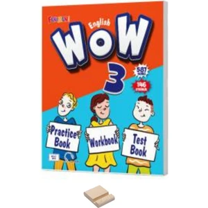 Fenomen Yayıncılık 3. Sınıf Wow Practıce Book + Workbook + Test Book + Telefon Tutucu