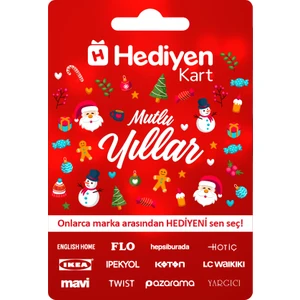 Hediyen Kart - Yeni Yıl- 500 Tl
