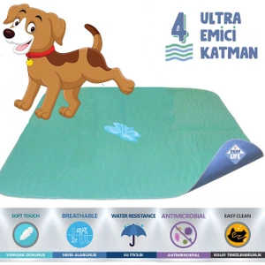 Silkylife - Köpek Tuvalet Eğitim Matı - Yıkanabilir / 70*90