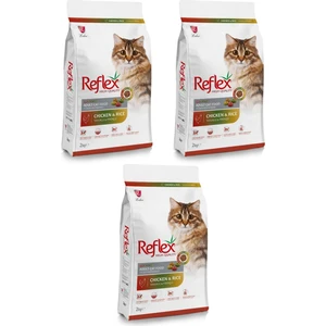 Multicolor Renkli Tavuklu Yetişkin Kedi Maması 2 kg x 3 Paket