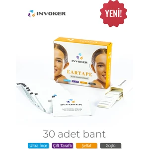 Kepçe Kulak Düzeltici ve Önleyici Bant Kozmetik Kepçe Kulak Bandı Yetişkin ve Çocuk 30 Adet