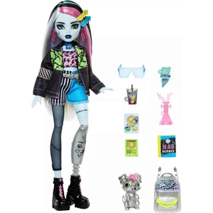 Monster High Ana Karakter Bebekler HPD53 - Siyah Ceketli Frankie Stein HXH73