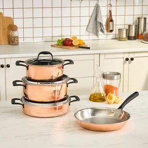 3ply Power Steel Copper 7 Parça Set Petekli