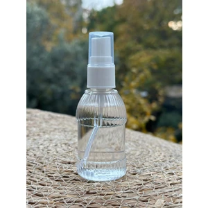 Hediyelik Kolonya 50 ml Sprey Başlıklı Boş Plastik Kolonya ve Dezenfektan Şişesi (30 Adet)