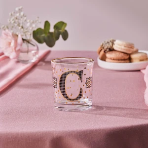 C Harfli Su Bardağı 240 ml