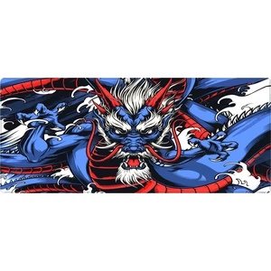 Dragon Mouse Pad 70X30 Mouse Pad Oyuncu Mause Pad Xxl Büyük Mousepad Kenar Dikişli Yıkanabilir Speed Mause Pad