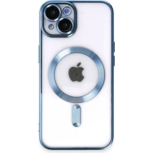 iPhone 15 Uyumlu Kılıf Kamera Lens ve Hoparlör Toz Korumalı Magsafe Şarj Özellikli Esnek Silikon