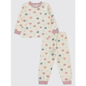 Civil Girls Kız Çocuk Pijama Takımı 2-5 Yaş Açık Somon